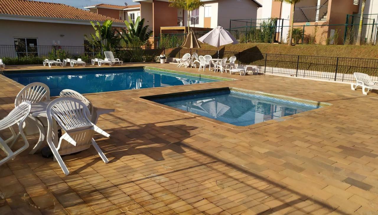 Lindo Apartamento 2 Quartos Em Condominio A 10 Minutos De Holambra Jaguariúna Extérieur photo